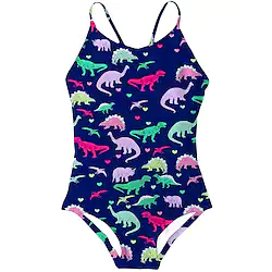 Kids Girls' One Piece Swimwear Swimming Animal Cute Bathing Suits 2-8 Years Spring Green Blue Purple Lightinthebox