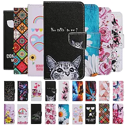 Wallet PU Leather Phone Case For Samsung Galaxy S22 S21 S20 Plus Ultra A72 A52 A42 A32 Magnetic Flip Folio Full Body Protective Cover with Card Slots Kickstand Lightinthebox