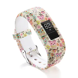 1 Pcs Watch Band Replacement Silicone Band Strap with Buckle For Garmin JR/JR2 Bracelet Lightinthebox