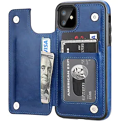 Phone Case For Apple Full Body Case iPhone 14 13 12 11 Pro Max Mini X XR XS Max 8 7 Plus Portable Wallet Card Holder Solid Colored PU Leather Lightinthebox