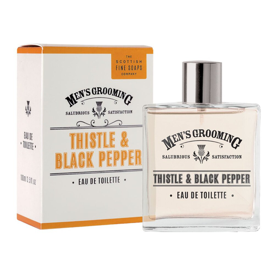 Thistle & Black Pepper Gents Eau de Toilette 100ml by Scottish Fine Soaps
