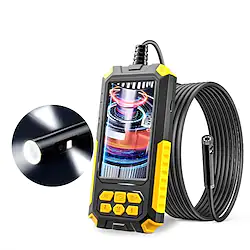 Industrial Endoscope Camera Digital Borescope with 5MP 4.5 inch Inspection Camera 10.0m(30Ft) 5.0m(16Ft) 2.0m(6.5Ft) 5 mp Waterproof Recording Image and Video Function Portable LED Light Semi-Rigid Lightinthebox