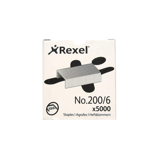 REXEL county 200/6 staples (boxed 5000)