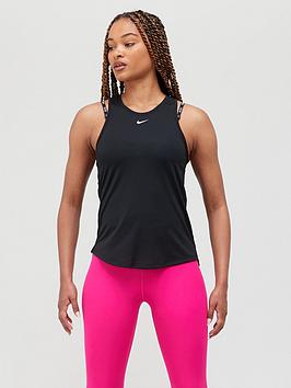 Nike The One Dri-FIT Tank Top - Black, Black, Size M, Women