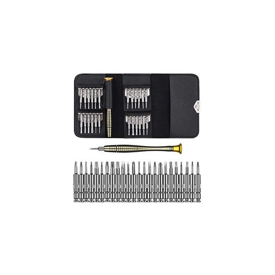 25 in 1 Precision Screwdrivers, Mini Screwdriver Set, Screwdriver Tools Repair Kit with Case for Smartphone, PC, Electronic Workshops, Glasses