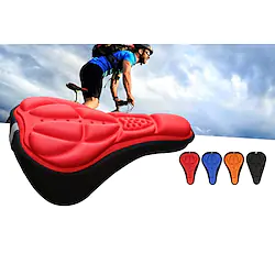 Bike Seat Saddle Cover / Cushion Comfort Cushion Padded Fabric Silica Gel Cycling Road Bike Mountain Bike MTB Black Red Blue Lightinthebox
