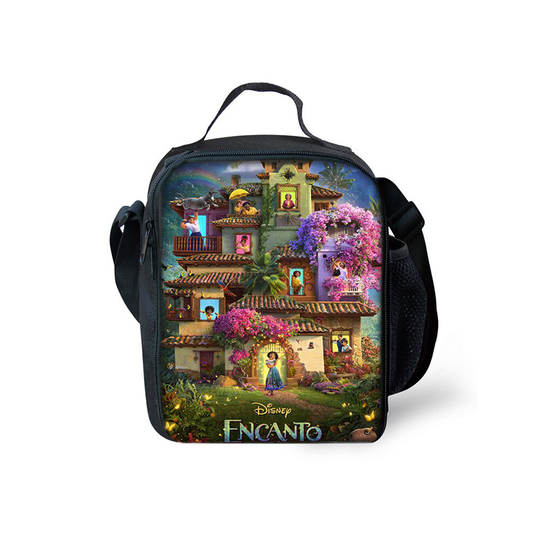 (5) Encanto thermal insulation rice bag school outdoor universal lunch box