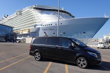 Shared transfer from Civitavecchia port to Fco Airport or Roma 50 euro/person