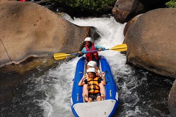 Combo tour River Rafting level II & III Class + Horseback & hot springs
