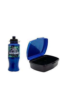 Jurassic World Sandwich Box &Amp; Water Bottle