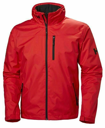 Helly Hansen Men's Crew Hooded Midlayer Sailing Jacket Sailing Jacket Red S