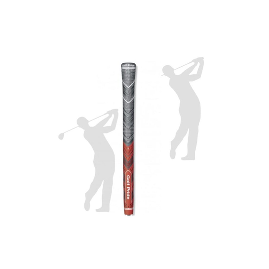 (Red, Midsize) 13PCS Standard/Midsize Golf Swing Grip MCC PLUS 4 Free Re-Grip Tape