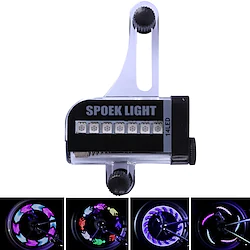 LED Bike Light Wheel Lights LED Bicycle Cycling Waterproof Portable Durable no battery 60 lm 1 AAA Battery Change Camping / Hiking / Caving Cycling / Bike Lightinthebox