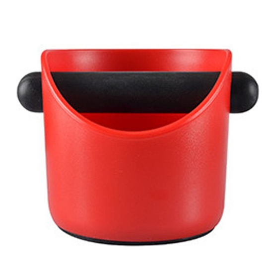 Realand ABS Shock-absorbent Espresso Knock Box Anti slip Coffee Grind Dump Bin Waste Bin with Detachable Knock Bar for Barista