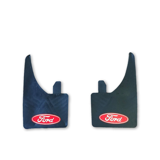 FULL SET OF 4 (FRONT & REAR) Ford Focus ST Logo Car MudFlaps