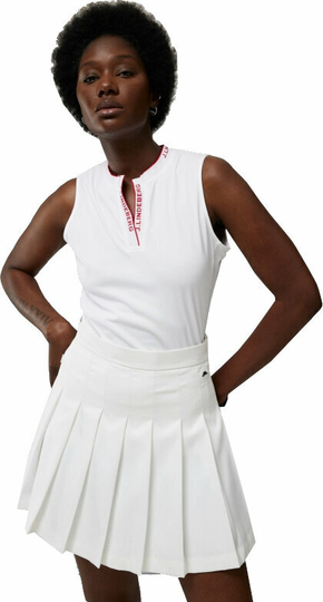 J.Lindeberg Leya Sleeveless Golf Top 2022 White XS