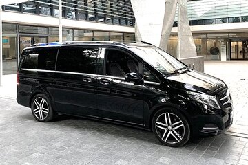 Arrival Private Transfer: Brandenburg Airport BER to Berlin in Luxury Van
