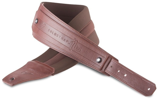 Gruv Gear SoloStrap Neo 4.0 Brown Leather guitar strap Brown