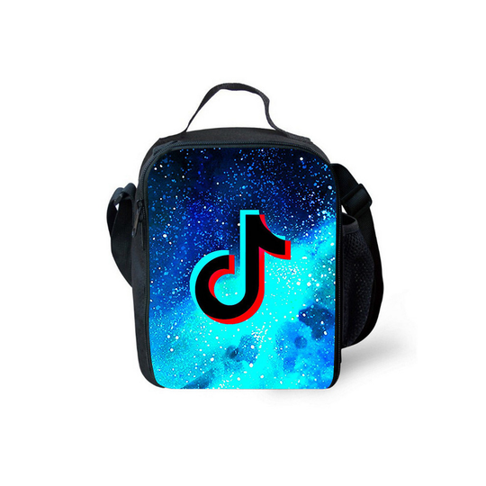 (08) TIK TOK Insulat Lunch Bag School Student Lunchbox