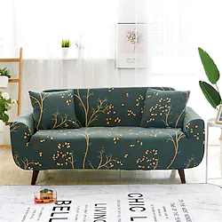 Stretch Sofa Cover Slipcover Elastic Sectional Couch Armchair Loveseat 4 or 3 seater L shaped Sofa Furniture Protector Anti-Slip Cover Soft Washable(1 Free Cushion Cover) Lightinthebox