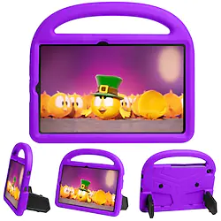 Case For Samsung Galaxy Tab S6 Lite (SM-P610 615) A8 A7 Lite A 8.4 A 8.0 with Stand Back Cover Shockproof Handle Full Body Protective Solid Colored Cartoon Lightinthebox