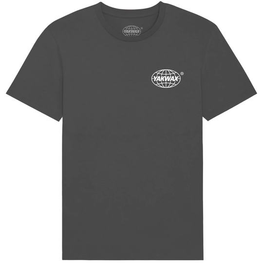 Yakwax Global T-Shirt - Carbon