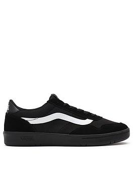 Vans UA Cruze Too ComfyCush - Black/Black/White, Black/Black/White, Size 6.5, Men