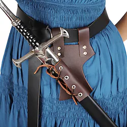 Knight Ritter Outlander Retro Vintage Medieval Renaissance 17th Century Scabbard Men's Women's Costume Vintage Cosplay Party / Evening More Accessories Masquerade / Leather Lightinthebox