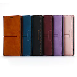 Phone Case For Motorola Full Body Case Moto G9 Power MOTO G9 PLAY Moto G8 Moto G Power MOTO EDGE Wallet Card Holder Shockproof Solid Colored PU Leather Lightinthebox