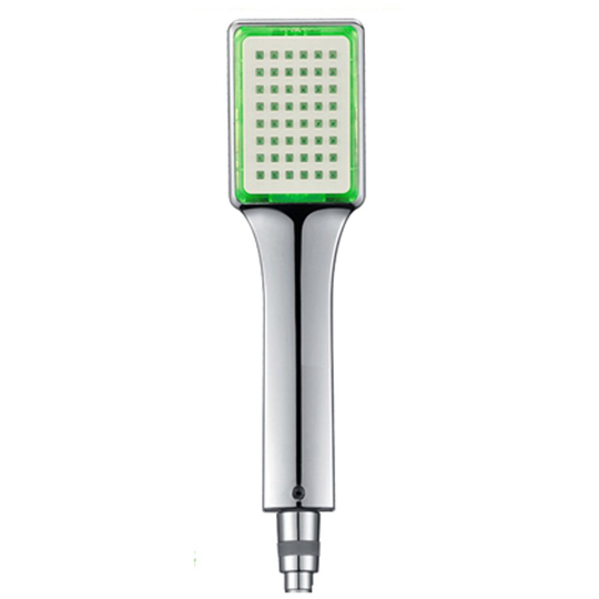 (Extra Eco Square Single Function Green) Eco Water/ Energy saving shower head motorhome, camper van, caravan, house hotel