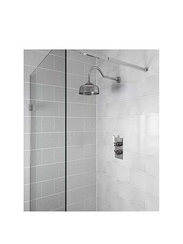 Topps Tiles Attingham Mist Geo Decs 0.3M2 (Box Of 1 Tiles)