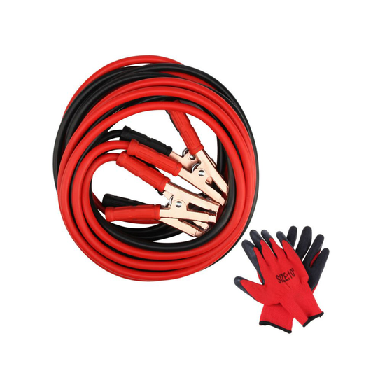 800AMP Heavy Duty Jump Leads 6M Start Booster Battery Cables Car Van