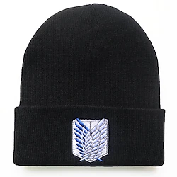 Inspired by Attack on Titan Wings of Freedom Levi·Ackerman Hat Cartoon Anime Harajuku Graphic Kawaii Hat For Men's Women's Unisex Adults' Hot Stamping Polyster Lightinthebox