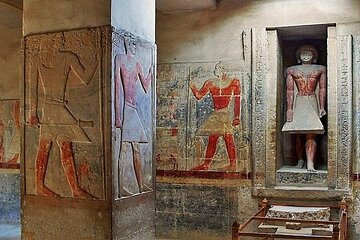 Memphis, Saqqara and Titi pyramids, Vizer Meriruka's tomb