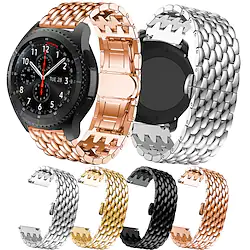 Luxury Stainless Steel Watch Band For Samsung Galaxy Watch 46mm / Gear S3 Classic / Frontier Replaceable Bracelet Wrist Strap Wristband Lightinthebox