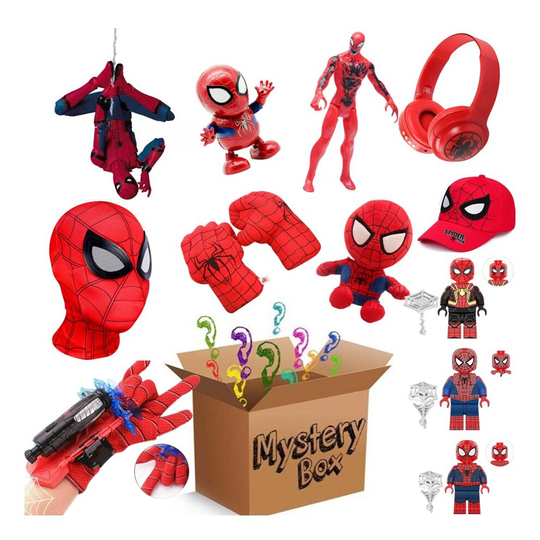 2022new Lucky Mystery Box Blind Box 100% Surprise High-quality Spider-Man Christmas Gift Novelty Random Item Mystery Box