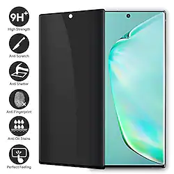 Privacy Screen Protector For Samsung Galaxy S22 Ultra S21 Plus S20 FE A72 A52 A42 Anti-Peeping Shield Screen Protector 9H Hardenss 3D Curved Tempered Glass Protective Film Lightinthebox