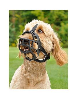 Rosewood Coastal Soft Basket Muzzle Black Size 1