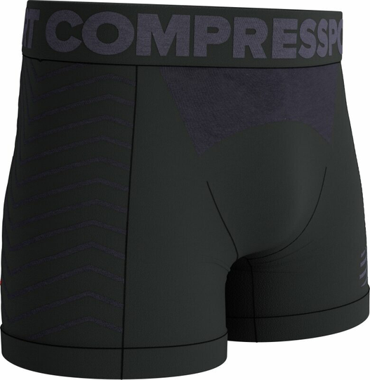 Compressport Seamless Boxer M Black/Grey M