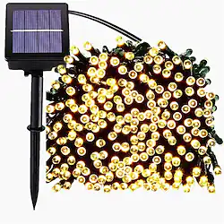 Outdoor Solar String Light Solar String Light 22M 200LED8 Modes Solar Christmas Lights Waterproof for Gardens Wedding Party Homes Christmas Tree Curtains Outdoors LED Solar Garden Light Lightinthebox