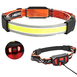 LED Light Headlamps LED Light Bulbs Waterproof LED LED Emitters with USB Cable Waterproof Portable Lightweight Durable Camping / Hiking / Caving Everyday Use Red Lightinthebox