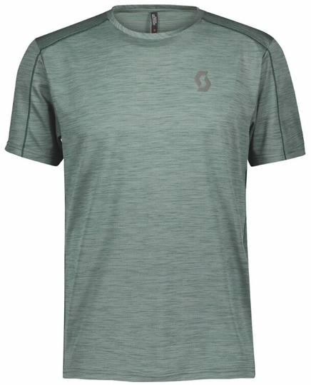 Scott Trail Run LT SS Mens Shirt Smoked Green L