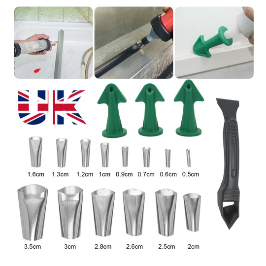 18x Perfect Caulking Silicone Glue Filler Tool