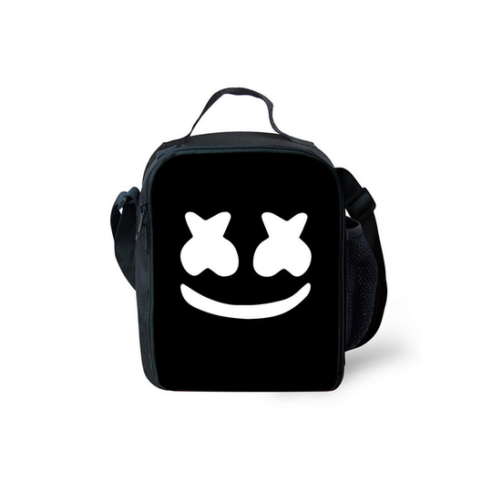 (Pattern 11) Marshmallow DJ Lunch Bag /Thermal Insulated Cooler