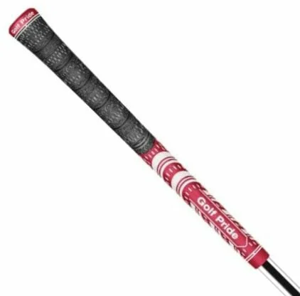 Golf Pride MMC Teams Multicompound Golf Grip Dark Red/White Standard