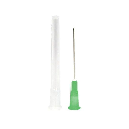 21g Green 1 inch Terumo Needles Box of 100