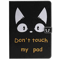 Tablet Case Cover For Apple iPad 10.2'' 9th 8th 7th iPad Pro 12.9'' 5th 4th iPad Air 3rd iPad Pro 11'' Wallet Card Holder with Stand Word / Phrase Animal TPU PU Leather Lightinthebox