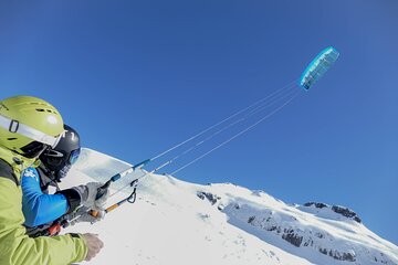 Private Snowkite lesson in Le Monêtier-les-Bains