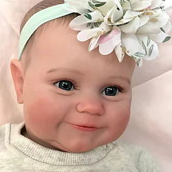 20 inch 50CM full Body Silicone Reborn Baby Girl Doll Maddie High Quality Hand-made 3D Paint with Visible Veins Waterproof Bath Toy Lightinthebox