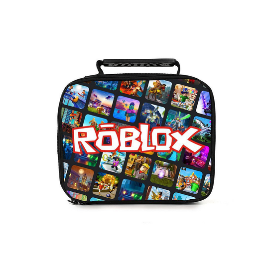 (Pattern 01) Roblox Lunch Bags Thermal Insulated Cooler Box